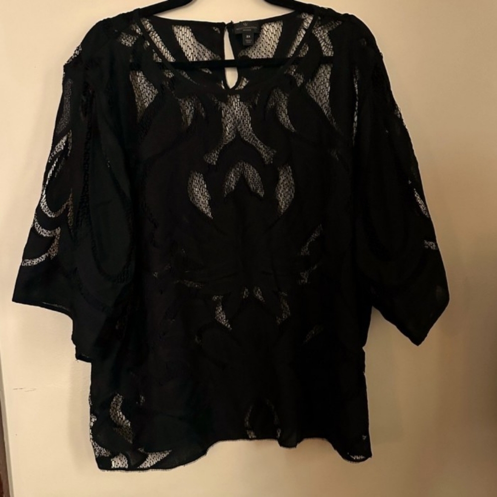 Beautiful Open Lace Top 3X